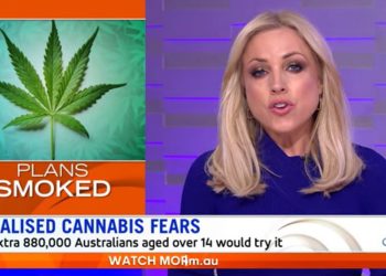 Channel 7 Sunrise sparking cannabis fears